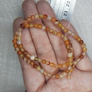 $💲$ 4mm Dyed Agate 15-inch Strand #4
